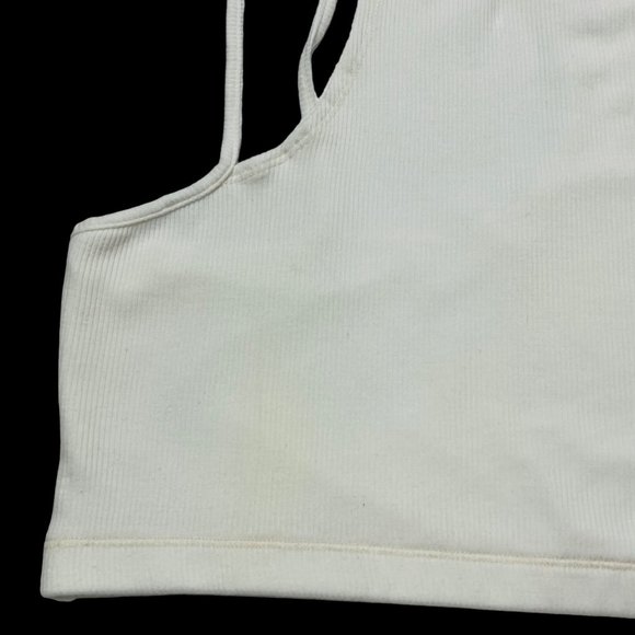 SKIMS Soft Lounge Cut Out Racerback Bralette Marble 4X - Picture 4 of 9